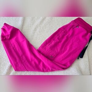 Figs Electric Orchid High Waisted Zamora Jogger Scrub Pants